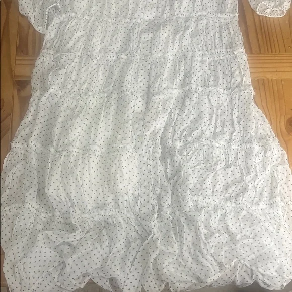 Anthropologie Long-Sleeve Smocked Tiered Maxi Dress - Picture 5 of 14